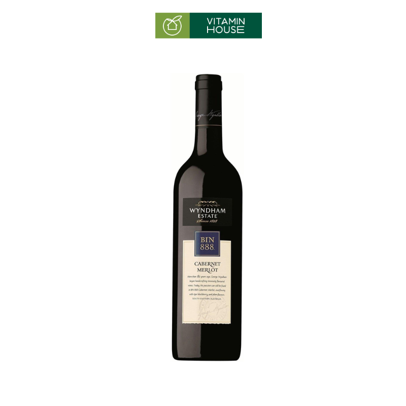 Rượu Vang Bin 888 Cabernet Merlot Úc Chai 750ml