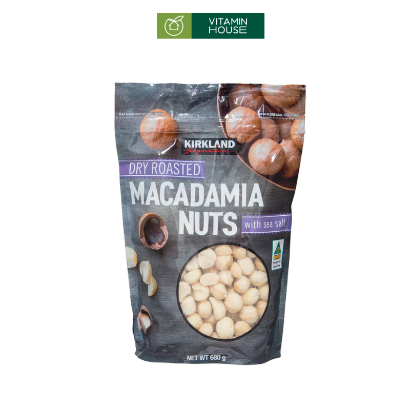 Nhân Hạt Macadamia Kirkland New Zealand Gói 680g