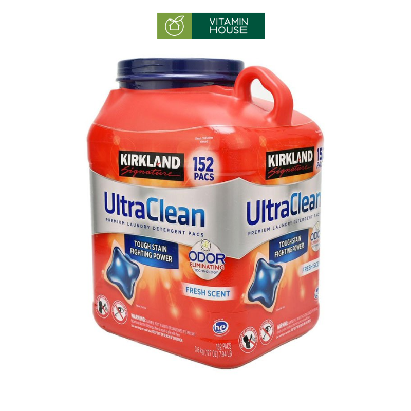 Viên Giặt Xả Kirkland Ultra Clean 152 Viên