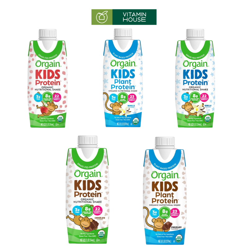 Sữa Hữu Cơ Kids Protein Orgain Mỹ Dinh Dưỡng Tối Ưu Cho Trẻ Em