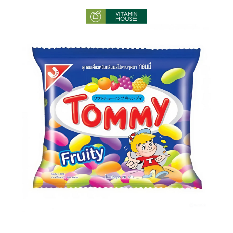 Kẹo Dẻo Tommy Vị Trái Cây Gói 15g