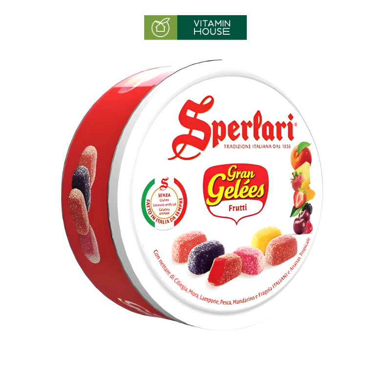 Kẹo Dẻo Vị Trái Cây Gelées Sperlari Duetto Ý Hộp 175g - 350g