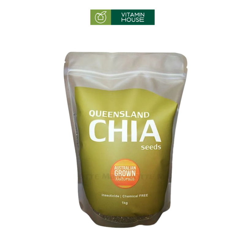 Hạt Chia Queensland Úc 1kg (gói)