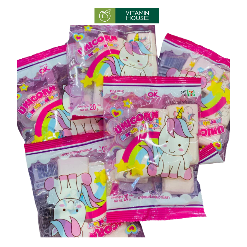 Marshmallow Unicorn Pony 20g (Lẻ - Lốc)