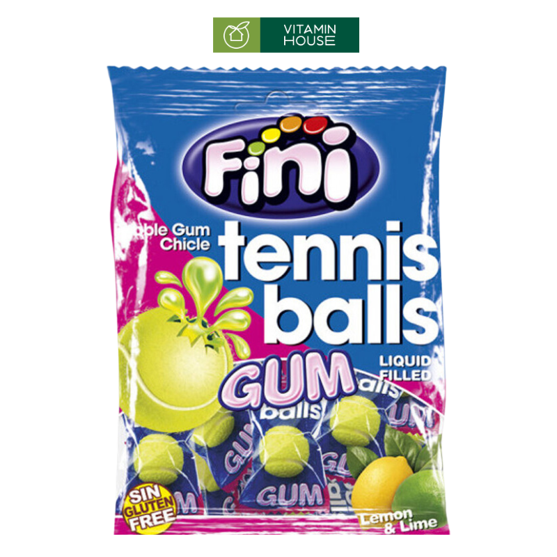 Kẹo Cao Su Fini Tennis Balls Gum 80g