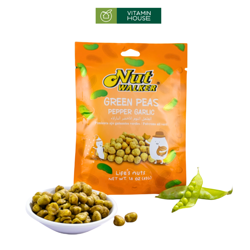 Đậu Hà Lan Nut Walker Đủ Vị Gói 45g