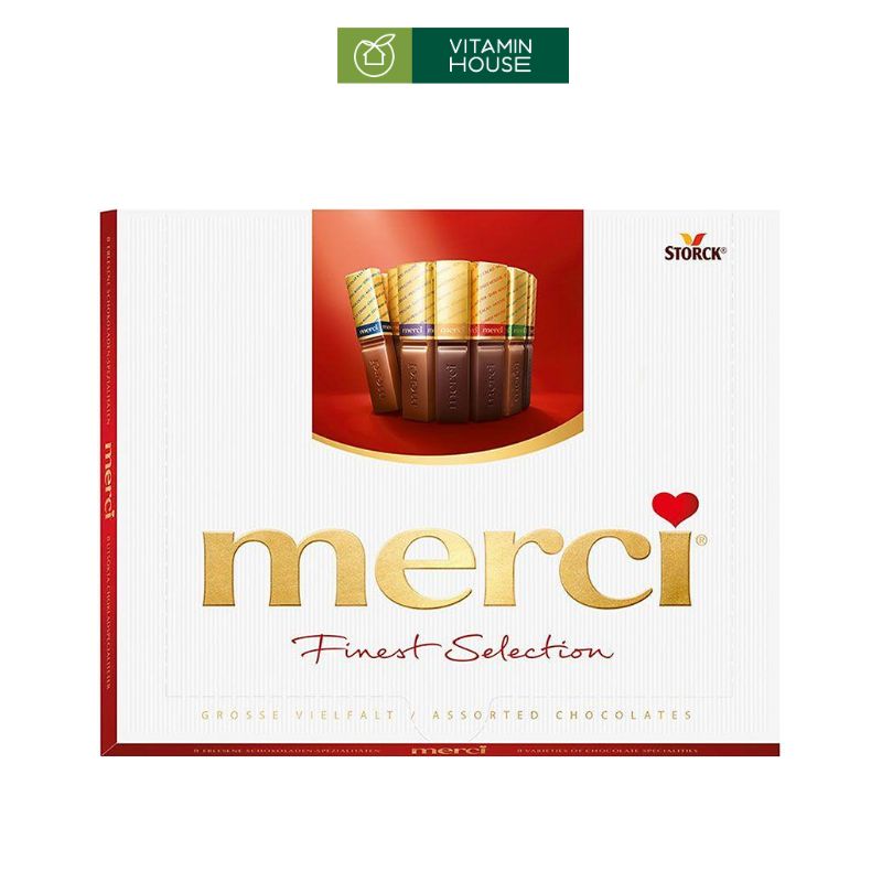 Chocolate Hỗn Hợp Merci Finest Selection Hòa Quyện Tinh Hoa Vị Ngọt Đẳng Cấp