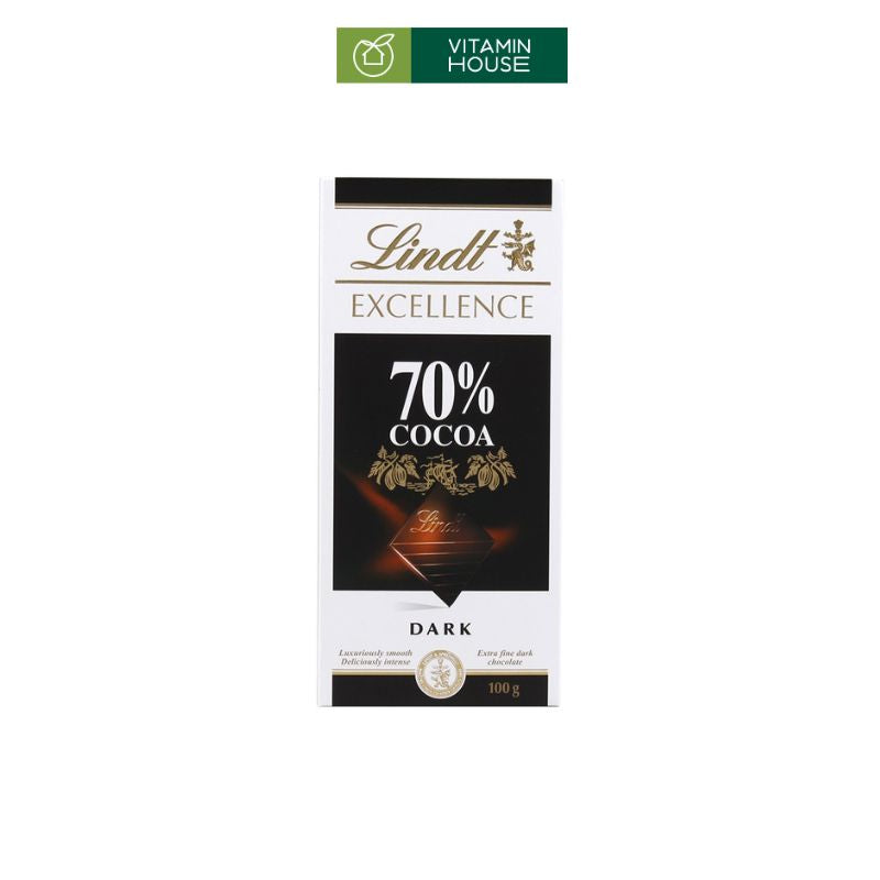 Thanh Chocolate Lindt Excellence 100g Chocolate Đen Cao Cấp Từ Thụy Sĩ