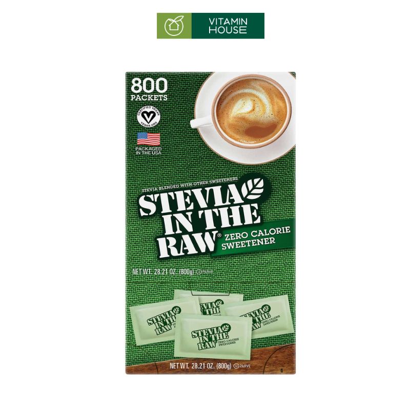 Đường Ăn Kiêng Stevia In The Raw Mỹ Tinh Khiết Tốt Cho Sức Khỏe