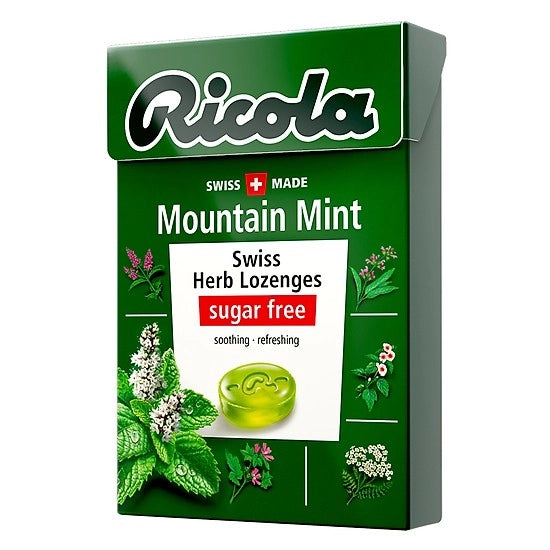 Kẹo Ngậm Thảo Mộc Ricola Thụy Sĩ Nhiều Vị Sảng Khoái Thơm Mát