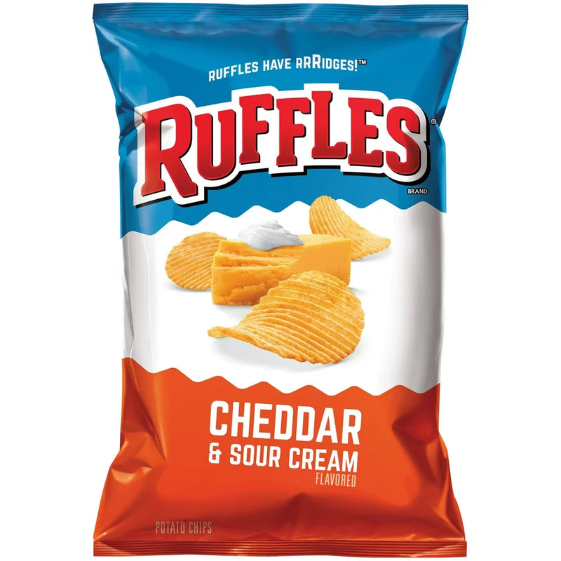 Snack Khoai Tây Ruffles Mỹ Gói 184g