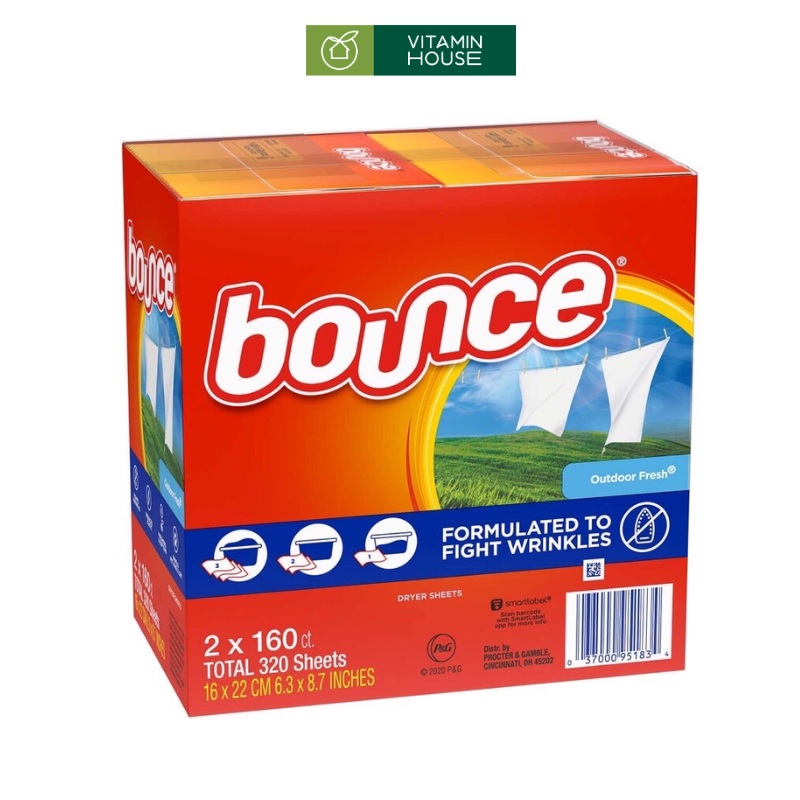 Giấy Thơm Quần Áo Bounce Mỹ Tiện Dụng