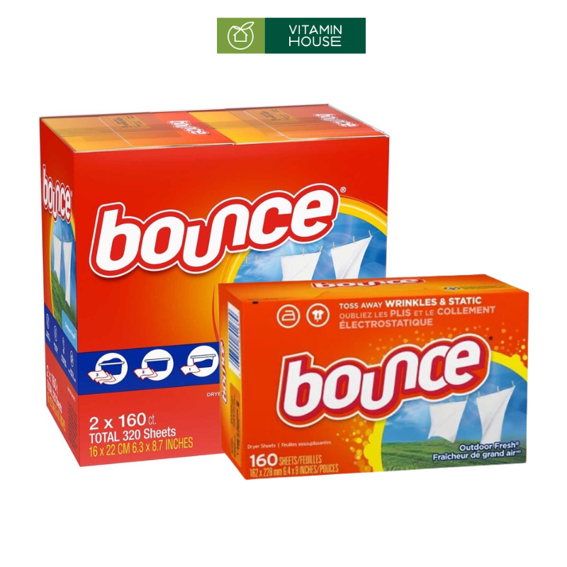 Giấy Thơm Quần Áo Bounce Mỹ Tiện Dụng