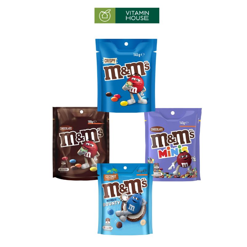 Chocolate M&M Minis Mỹ Kích Thích Vị Giác