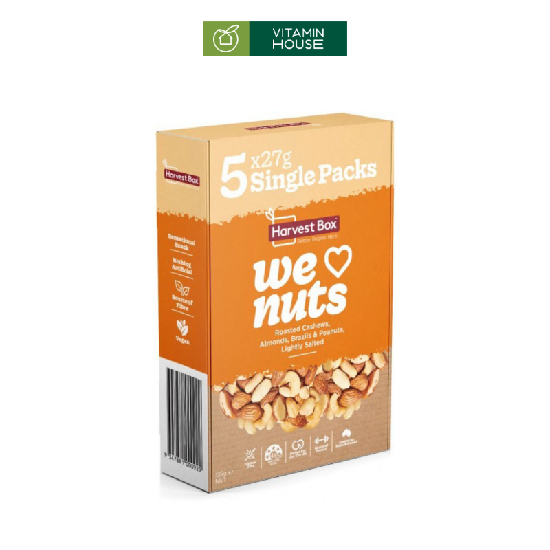 Hạt Khô Hỗn Hợp Harvest Box Úc Bổ Dưỡng Từ Tự Nhiên Cho Cuộc Sống Khỏe Mạnh