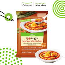 Bánh Gạo Cay Ngọt Tteokbokki Pulmuone HQ Gói 424g