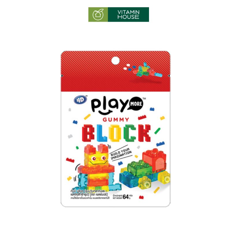 Kẹo Dẻo Xếp Hình Playmore Thơm Ngon