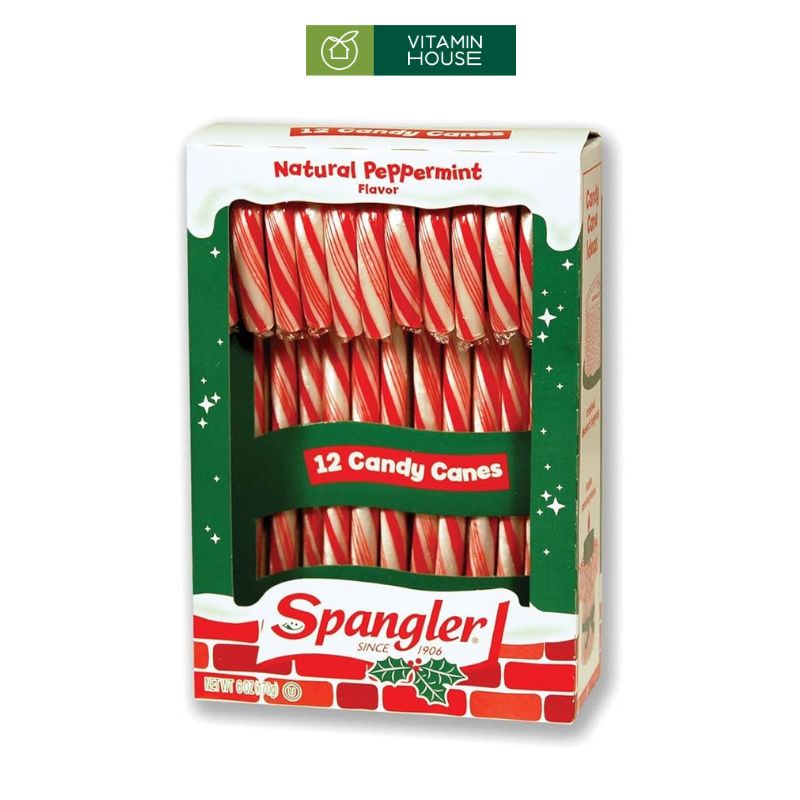 Kẹo Gậy Spangler Candy Canes Mỹ Ngọt Ngào Lãng Mạng