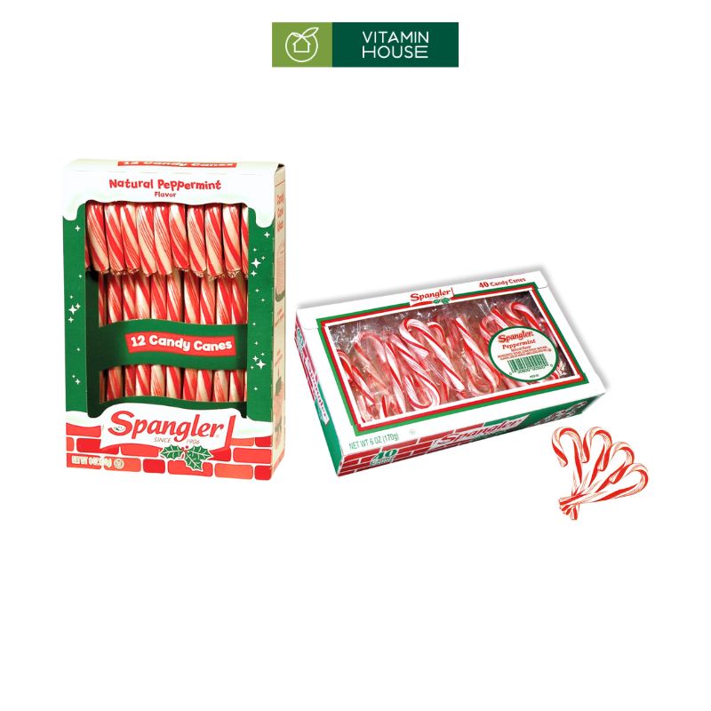 Kẹo Gậy Spangler Candy Canes Mỹ Ngọt Ngào Lãng Mạng