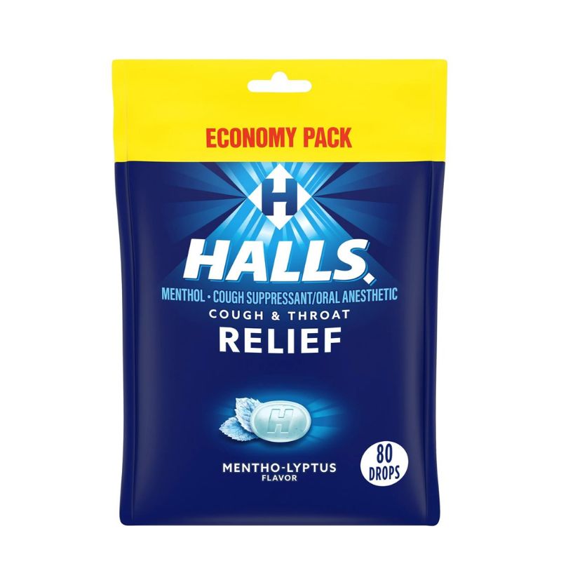 Kẹo Ngậm Ho Halls Mỹ Nhiều Vị Tốt Cho Sức Khỏe