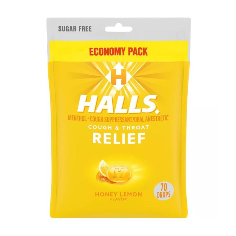 Kẹo Ngậm Ho Halls Mỹ Nhiều Vị Tốt Cho Sức Khỏe