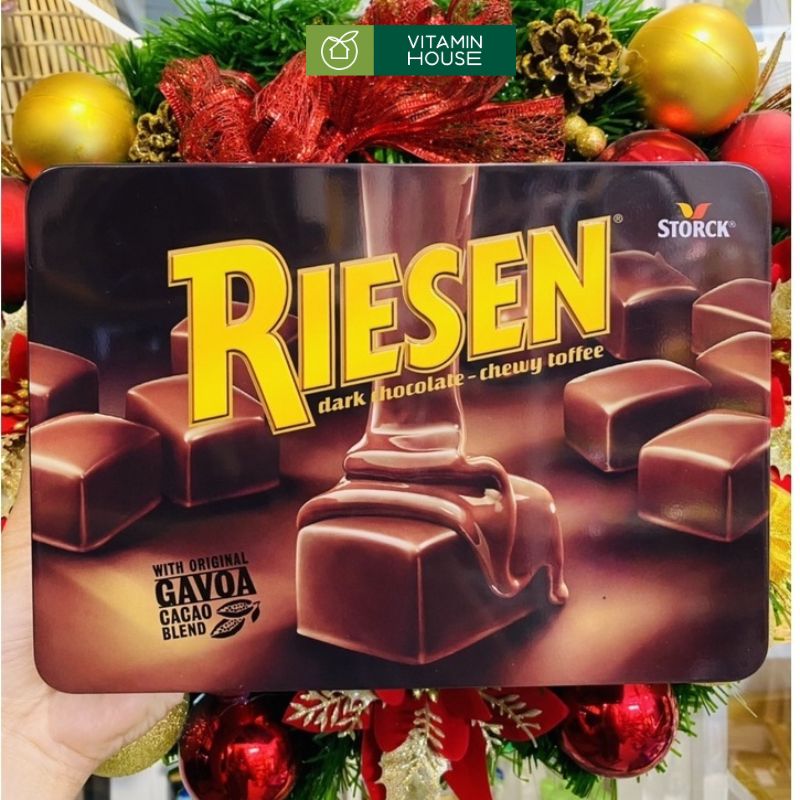 Kẹo Socola Riesen Chewy Toffee 315g Hương Vị Cổ Điển Ngọt Ngào Trường Tồn