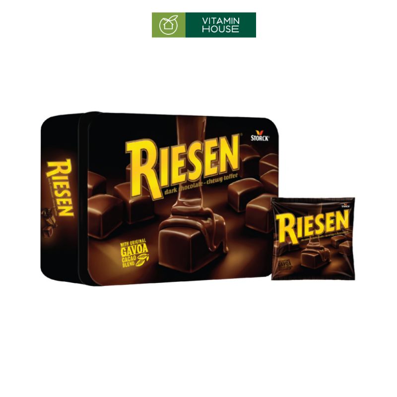 Kẹo Socola Riesen Chewy Toffee 315g Hương Vị Cổ Điển Ngọt Ngào Trường Tồn