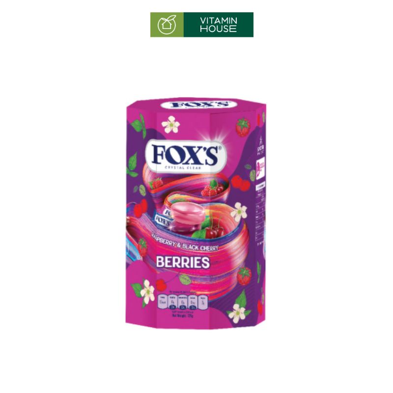 Kẹo Trái Cây Foxs Fruits Gói - Hộp Thiếc (Nhiều Vị)