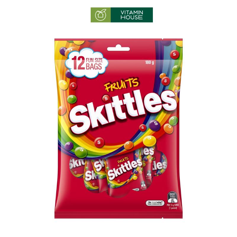 Kẹo Trái Cây Skittles Mỹ Hương Vị Ngon Tuyệt