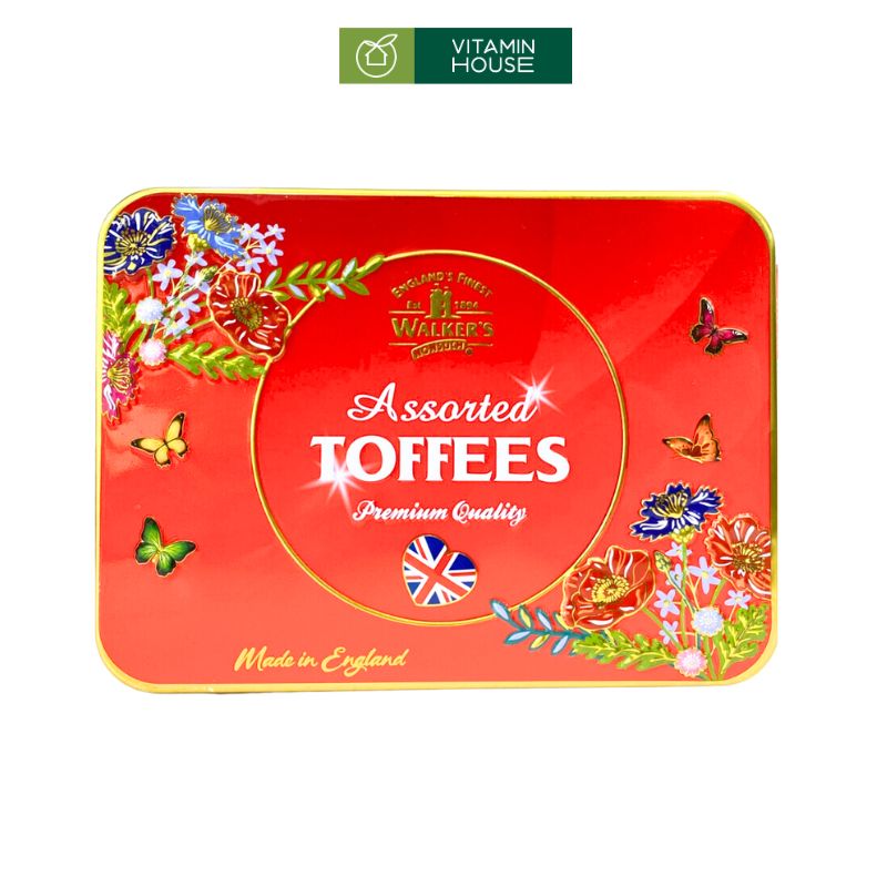 Kẹo Walker's Toffees Anh Quốc Phong Cách Hoàng Gia