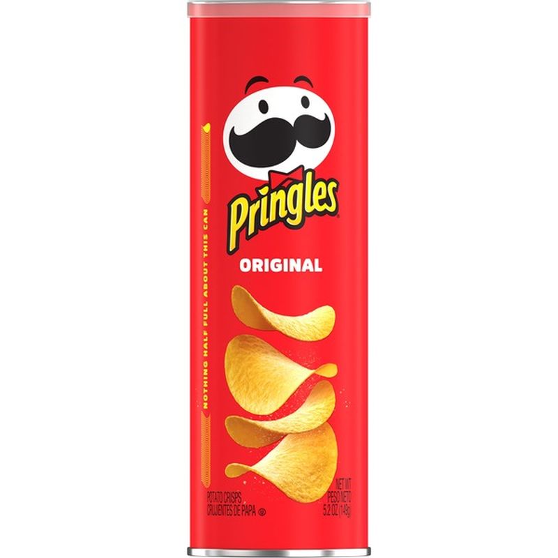 Lon Snack Pringles Mỹ Đủ Vị Thơm Ngon