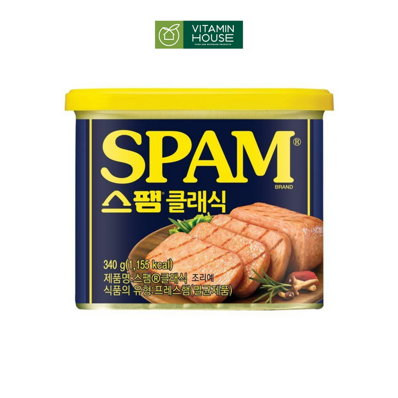 Thịt Hộp Spam Classic HQ Hộp 340g