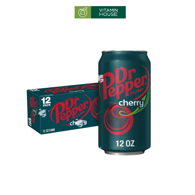 Nước Ngọt Có Gas Dr.Pepper Mỹ Lon 355ml