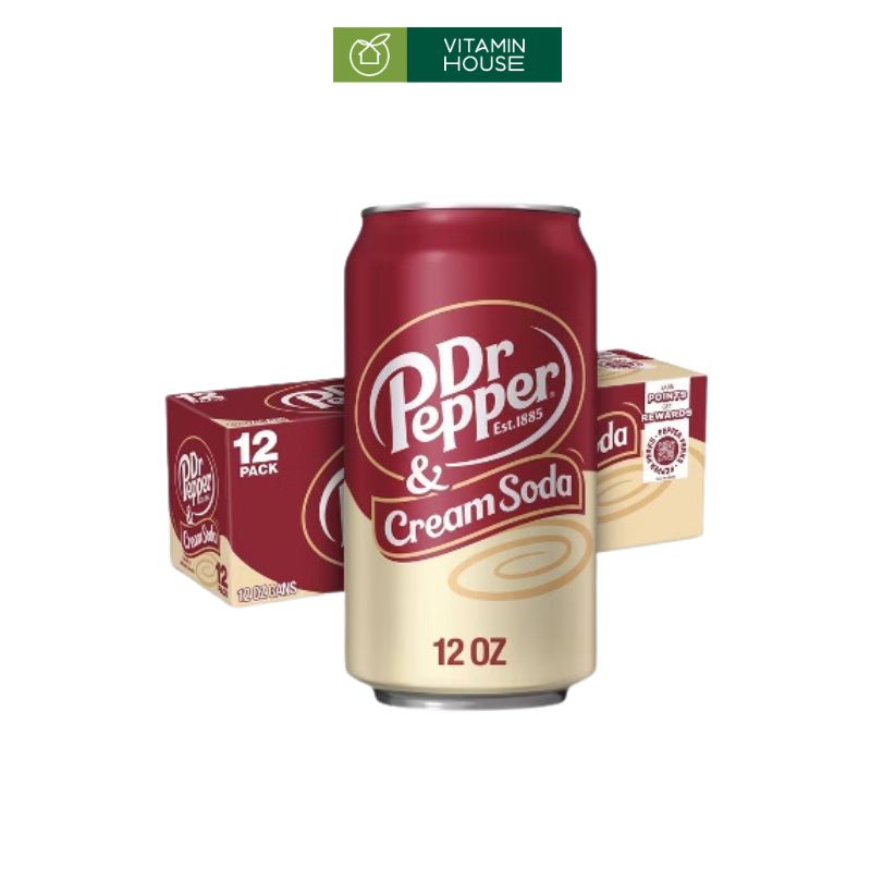 Nước Ngọt Có Gas Dr.Pepper Mỹ Lon 355ml