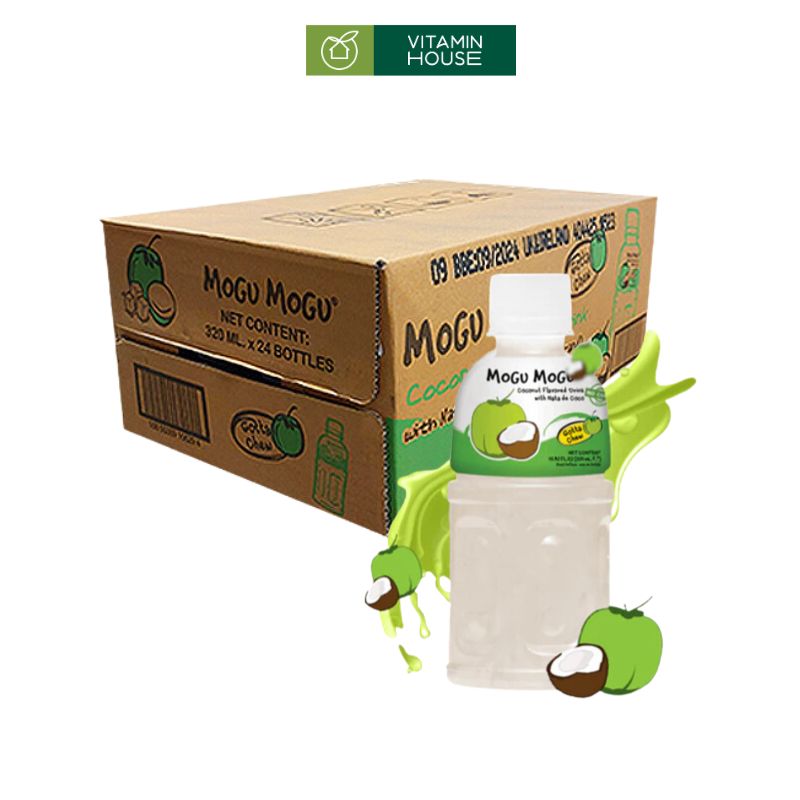 Nước Uống Mogu Mogu Thạch Dừa Sảng Khoái Từ Từng Miếng Thạch