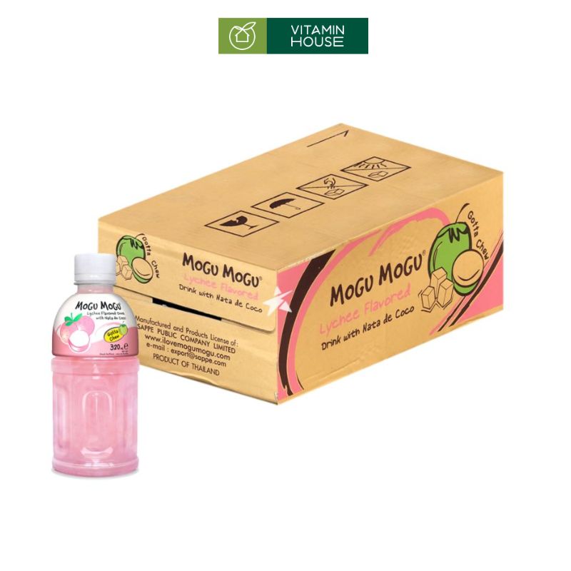 Nước Uống Mogu Mogu Thạch Dừa Sảng Khoái Từ Từng Miếng Thạch