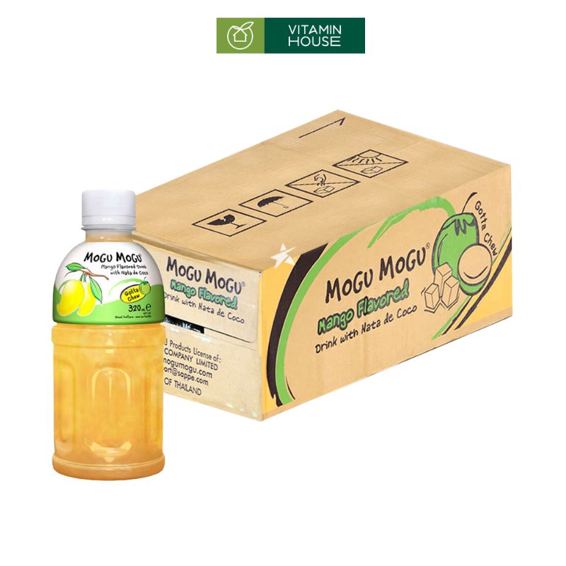 Nước Uống Mogu Mogu Thạch Dừa Sảng Khoái Từ Từng Miếng Thạch