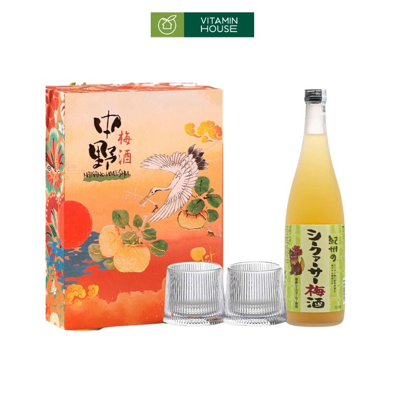 Rượu Mơ Nhật Nakano Citrus 12% Vị Tắc Ngọt Thơm