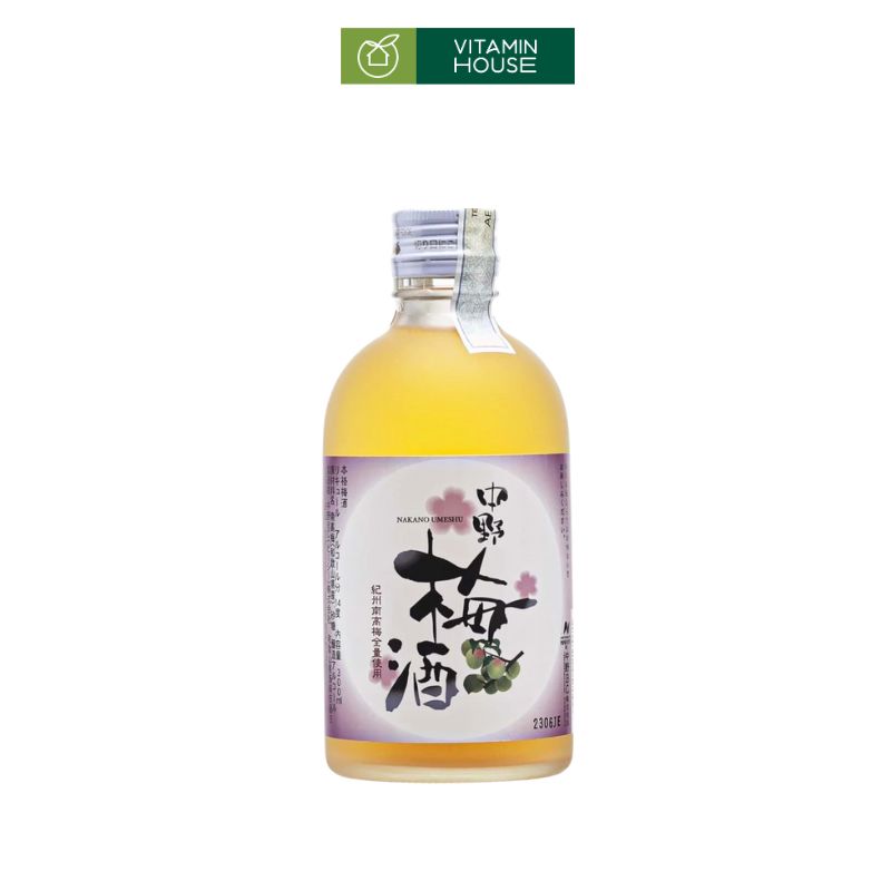 Rượu Mơ Nhật Nakano Umeshu - 14% Tác Phẩm Tinh Tế