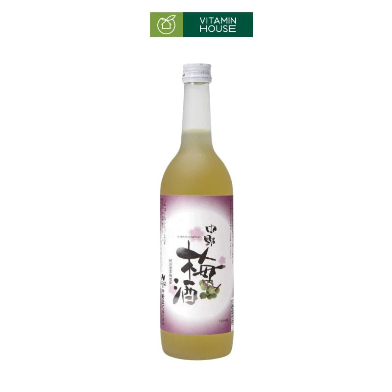 Rượu Mơ Nhật Nakano Umeshu - 14% Tác Phẩm Tinh Tế