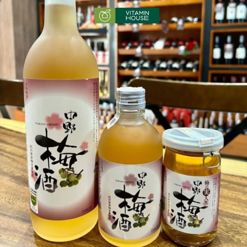 Rượu Mơ Nhật Nakano Umeshu - 14% Tác Phẩm Tinh Tế