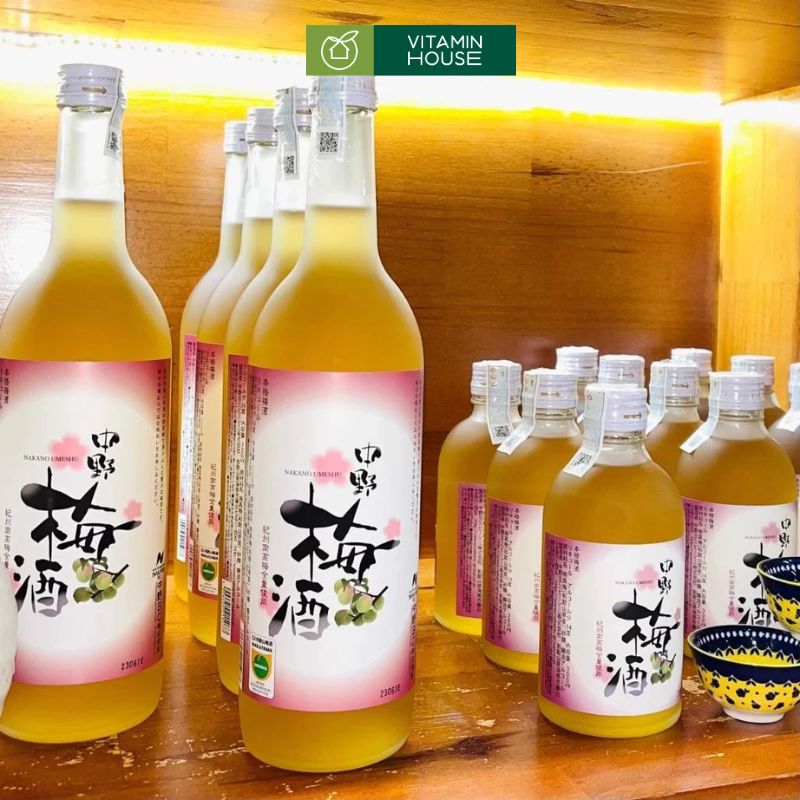 Rượu Mơ Nhật Nakano Umeshu - 14% Tác Phẩm Tinh Tế