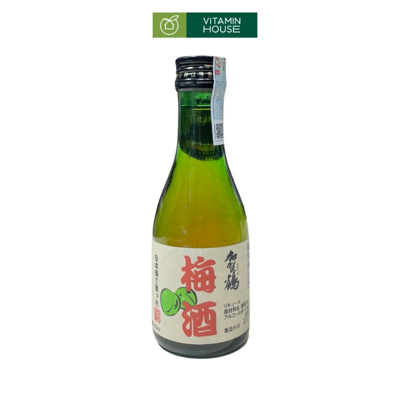 Rượu Sake Kagatsuru Umeshu Sake Chai 180ml