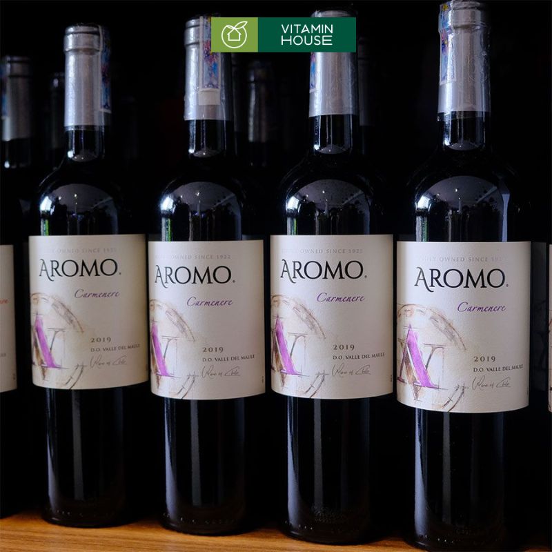 Rượu Vang Chile Aromo 750ml  Nhiều Loại Đa Gióng Nho Độc Đáo