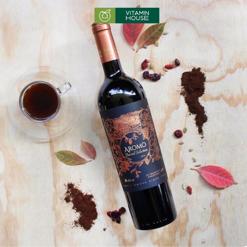 Rượu Vang Đỏ Chile Aromo Barrel Selection 14.5% Đậm Vị Truyền Thống