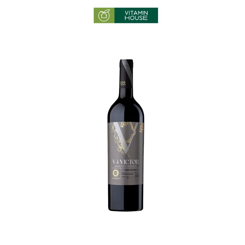 Rượu Vang Đỏ Chile VdeVictor Gran Centenario Blend 750ml 14.5% Hương Vị Tinh Tế