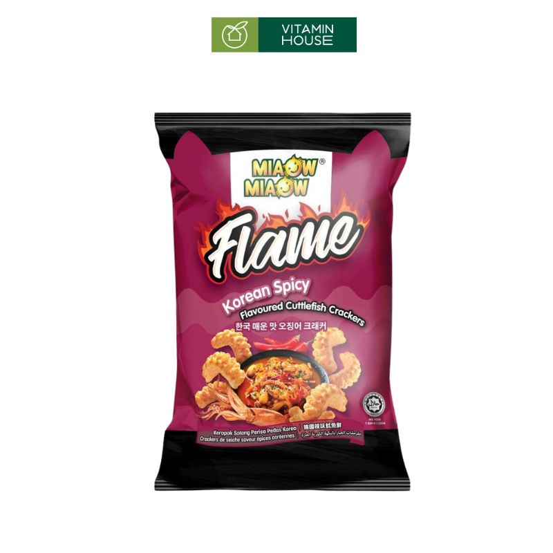 Snack Flame Miaow Miaow Hàn Quốc Thơm Cay Bùng Vị