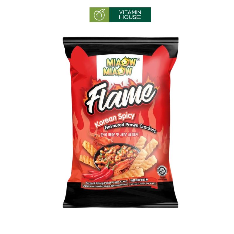 Snack Flame Miaow Miaow Hàn Quốc Thơm Cay Bùng Vị