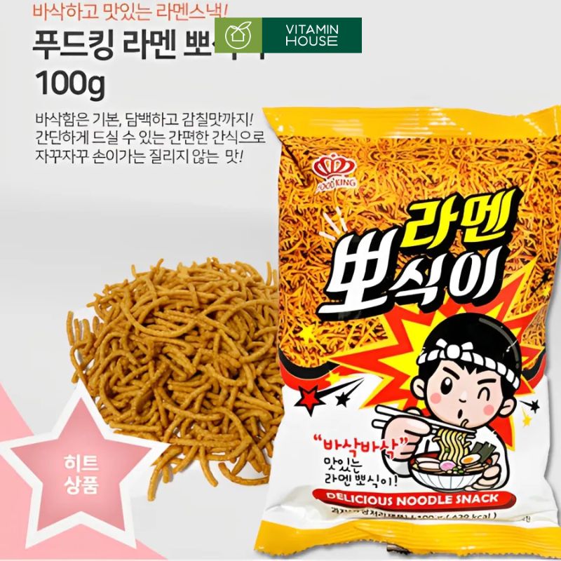 Snack Mì Pposigi Food King Hàn Quốc Vị Ngon Khó Tưởng Đậm Chất Xứ Hàn