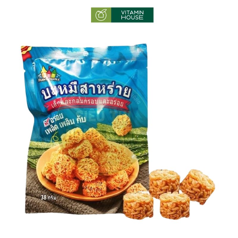 Gói Snack Mì Viên Thái Lan Ngon Cay Bùng Vị